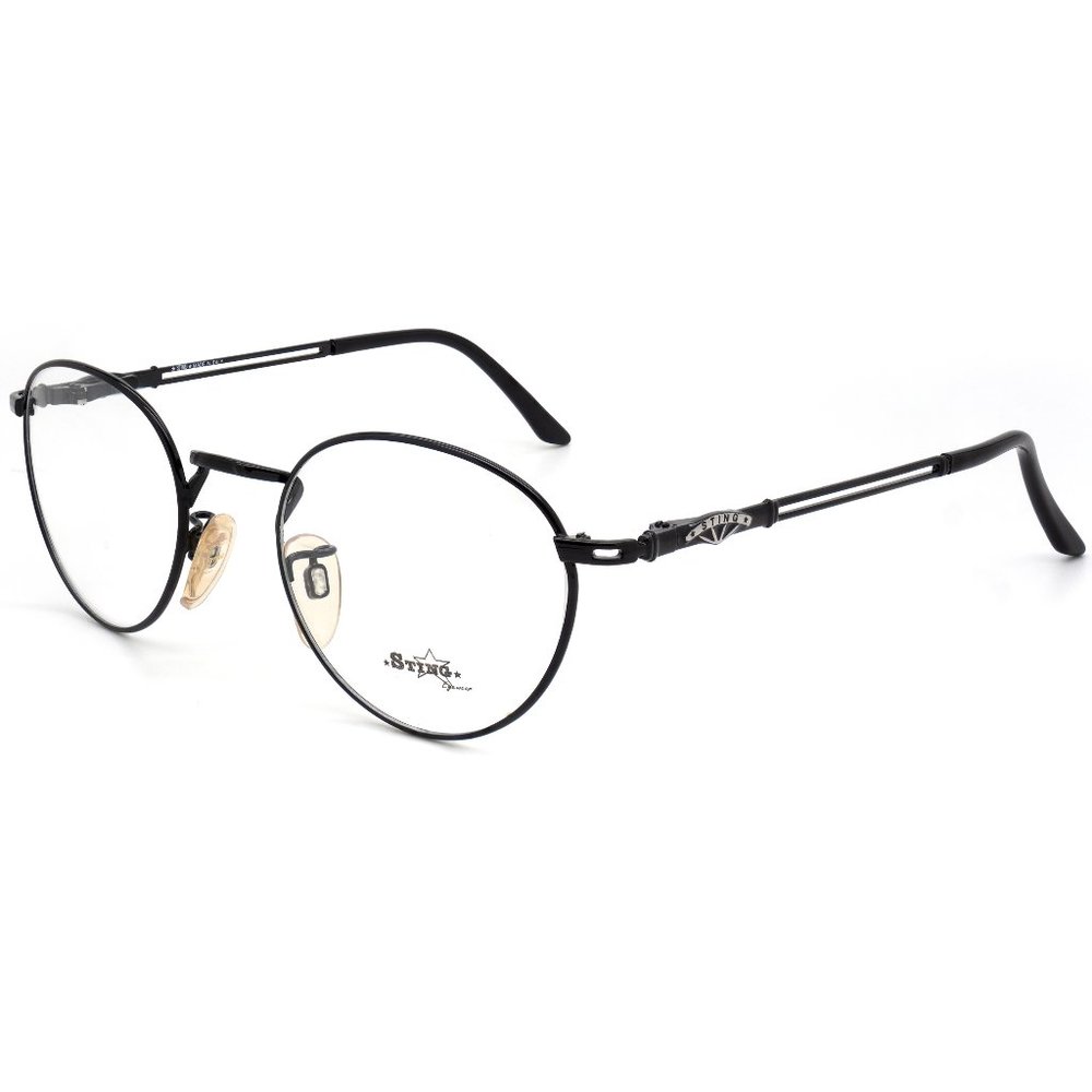 Round vintage eyeglasses by Sting, Italy